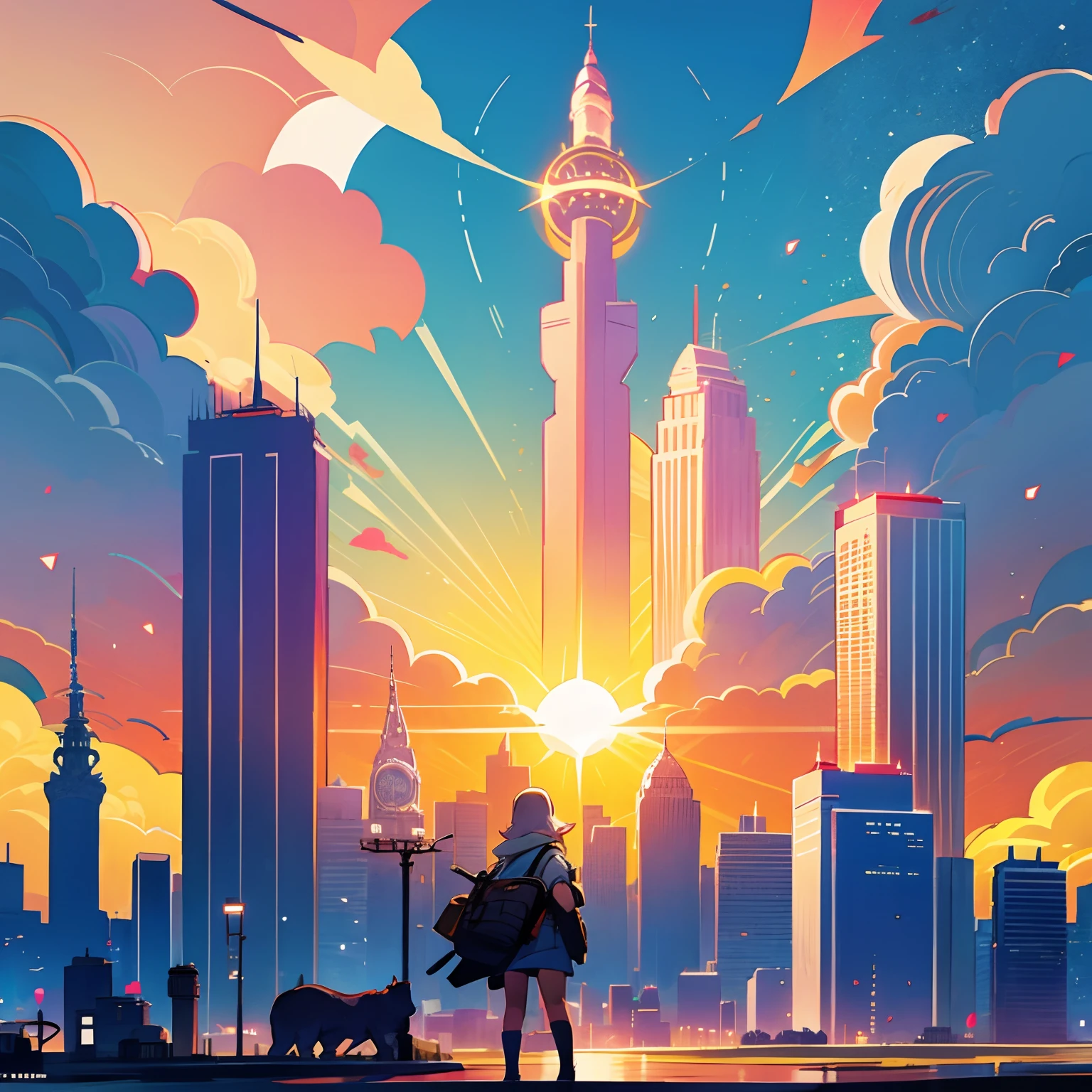 a city on the sun