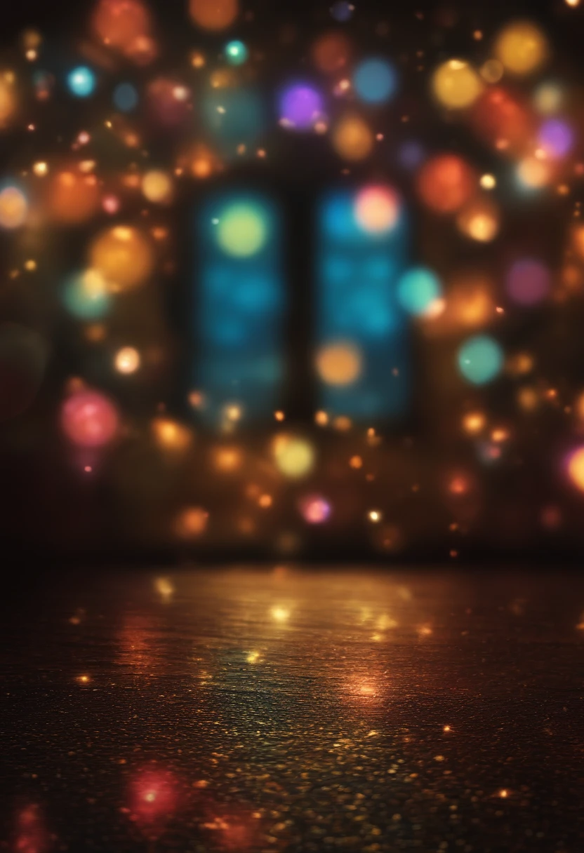 ,  Pesadelo, cores muito brilhantes, light particles, com luz brilhante, Mshiff, Arte do papel de parede, Papel de parede UHD