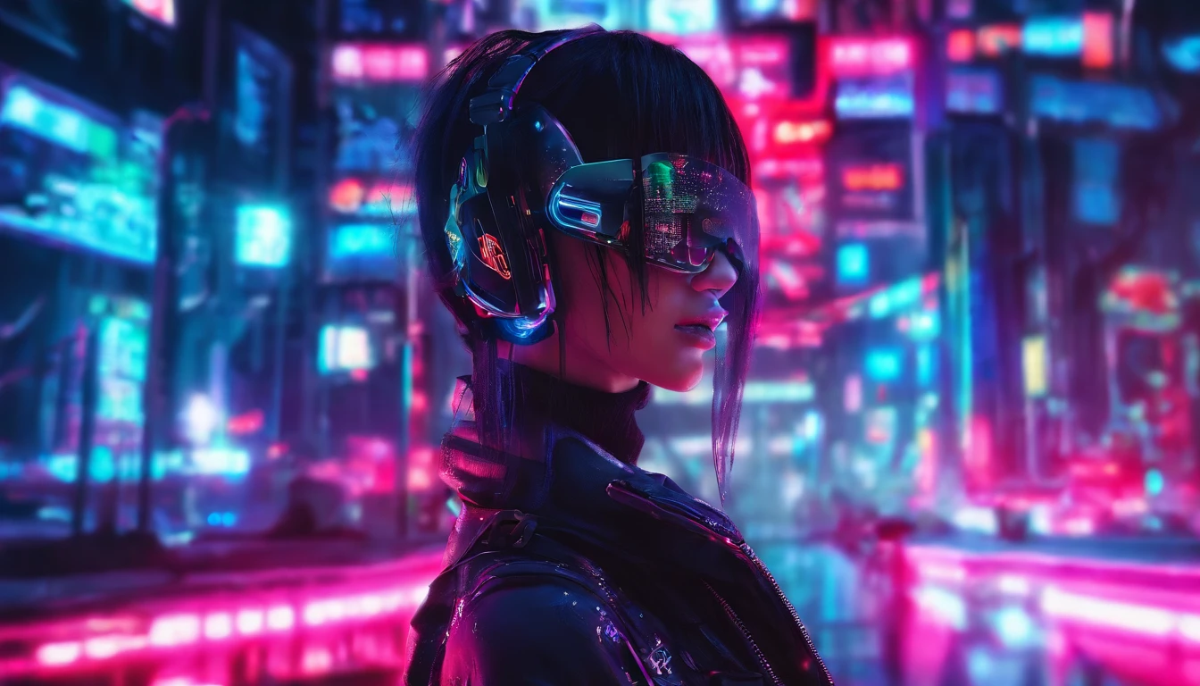 baile funk do brasil , favela , favela do brasil ,beautiful young lady , clima dark , estilo cyber punk ,usando oculos dart da oakley , Sexy girl , maximo de qualidade , 4k , sexy