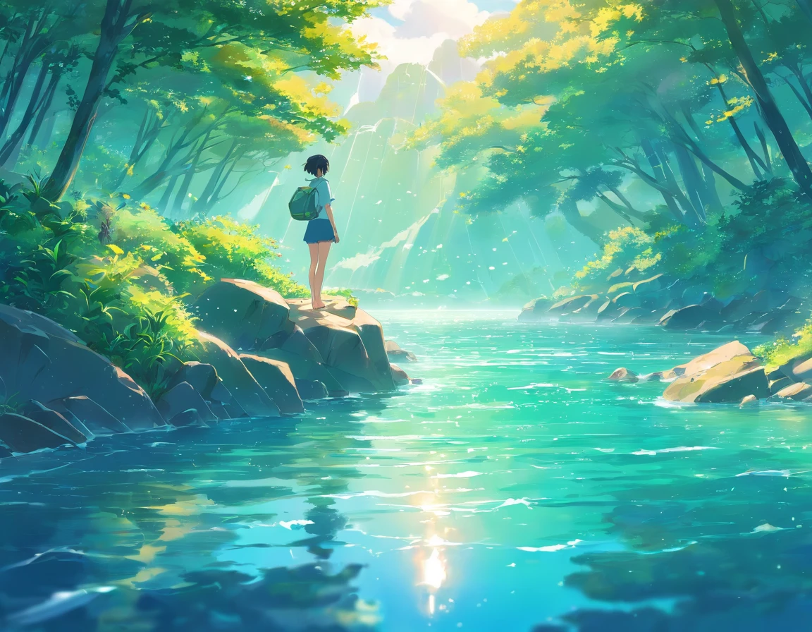 Images of water in nature in any form and state