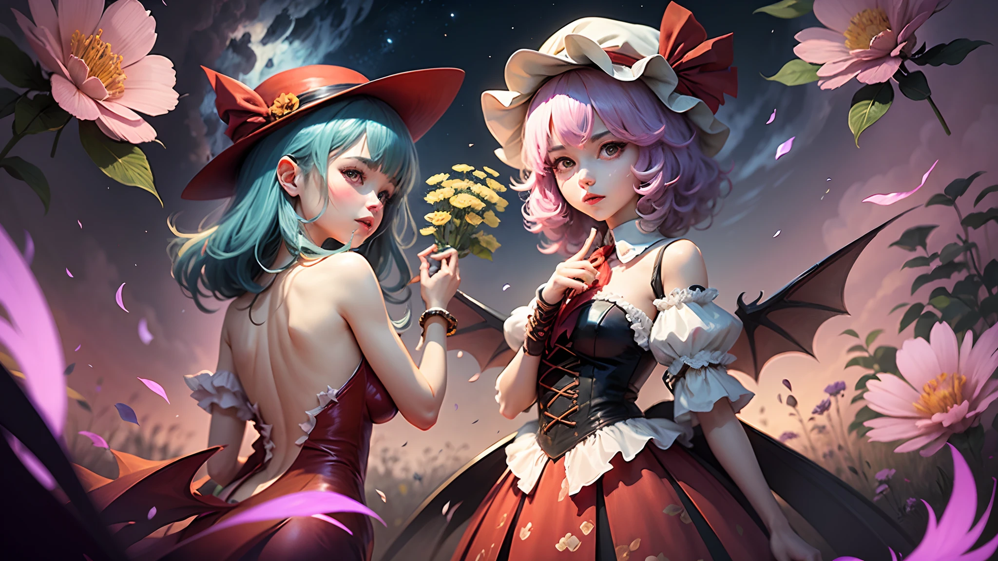 One cartoon character holding a snowball, of a ramlethal valentine, elf girl, annie from league of legends, miss fortune, samira from league of legends, amy rose red dress, from league of legends, shining pink armor, krenz cushart and artgerm, from overwatch, elf girl wearing an flower suit, vivy, ((ecchi))