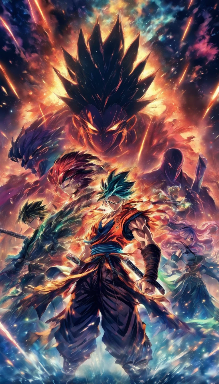 /imagine prompt: A cunning and ruthless man holding two sharp daggers, facing two women with a strong and confident demeanor, surrounded by a dark and eerie atmosphere, ,32k, best quality, masterpiece, super detail, high details, by Makoto Shinkai ,in the style of the stars art group xing xing, --niji 5"