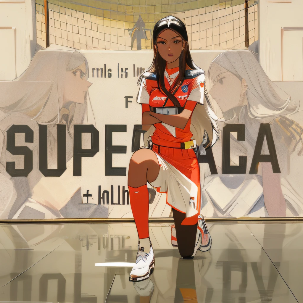 araffe woman kneeling on the ground holding a trophy, malika favre, super, looks like fabiula nascimento, amanda clarke, victoria siemer, super detailed, the best ever, profile pic, trending ,, simona sbaffi is the captain, fa, alexis franklin, sf, syd, ashteroth, by Emma Andijewska