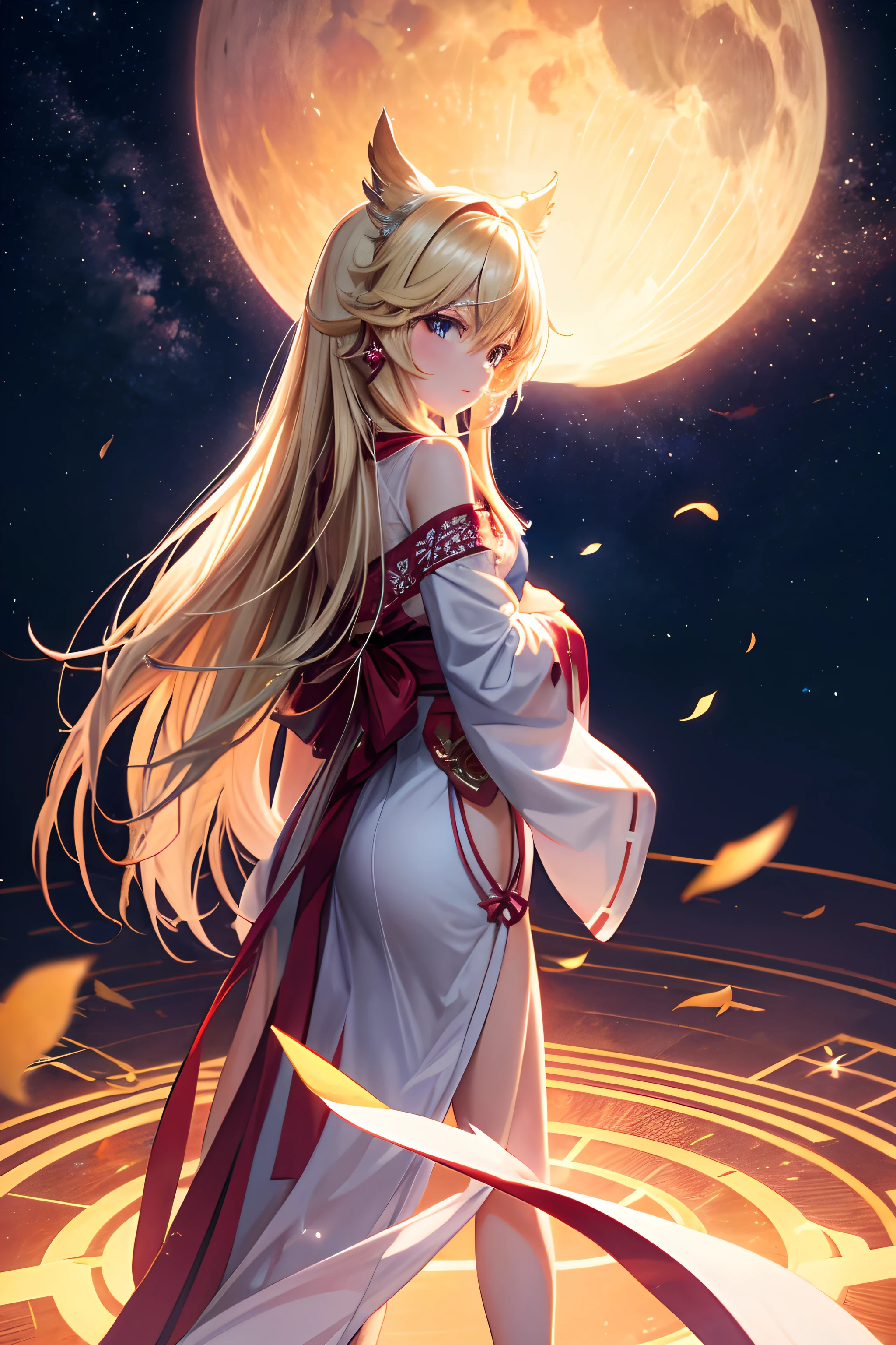 With the Moon