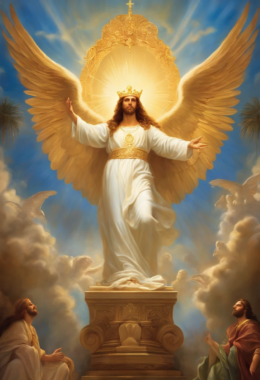 chapter 4 of the Book of Revelation describes a heavenly vision of the majesty of God on the throne, cercada por ancestrais e seres viventes que O atividades continuamente. It is a vision of enthusiasm and recognition of divine sovereignty in heaven.