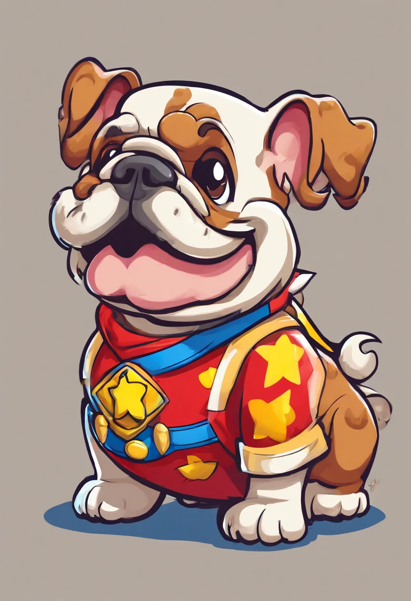 bebezinho de bulldog ingles merle