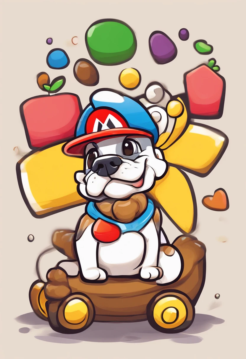 bebezinho de bulldog ingles merle