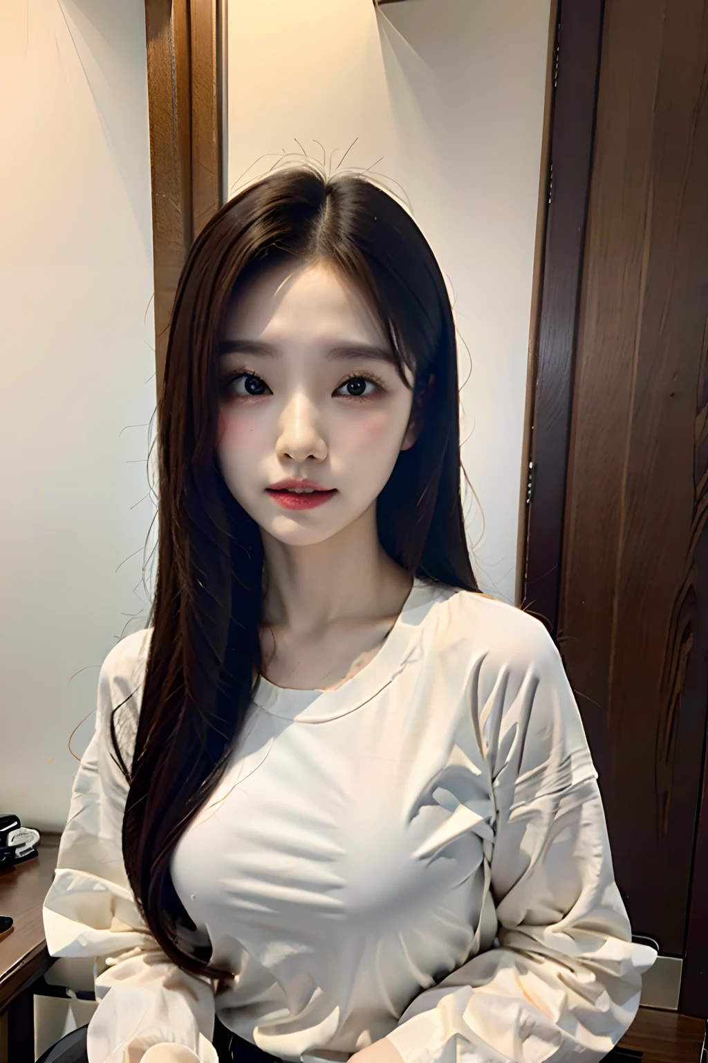 white shirt