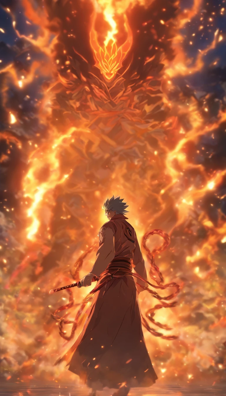 /imagine prompt: An angry elder holding a whip, glaring at the two defiant women. He lashes out with the whip again, but they remain unfazed. The elder is forced to stop and contemplate. ,32k, best quality, masterpiece, super detail, high details, by Makoto Shinkai ,in the style of the stars art group xing xing, --niji 5"