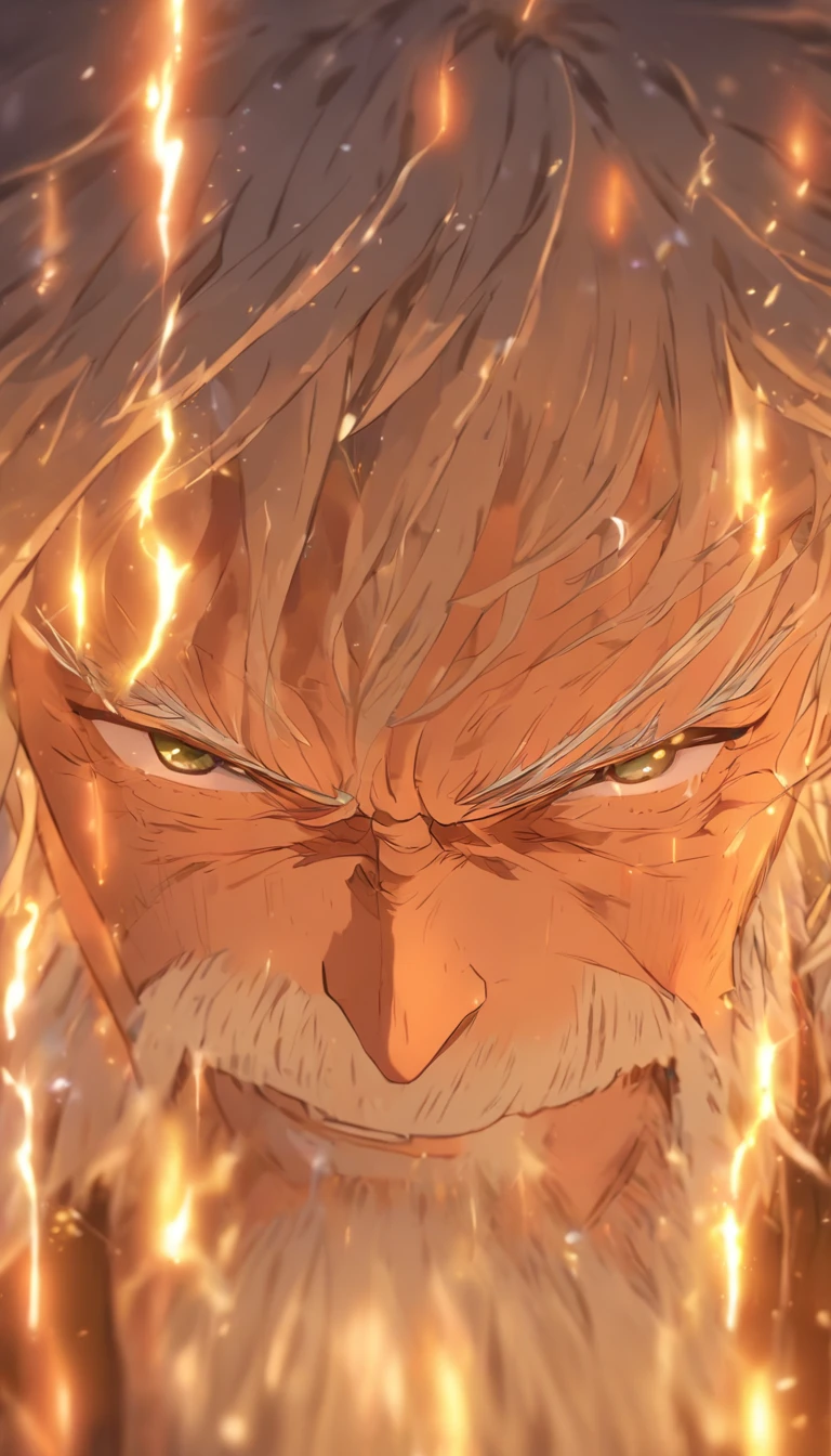 /imagine prompt: An old elder with tears streaming down his face, ,32k, best quality, masterpiece, super detail, high details, by Makoto Shinkai ,in the style of the stars art group xing xing, --niji 5