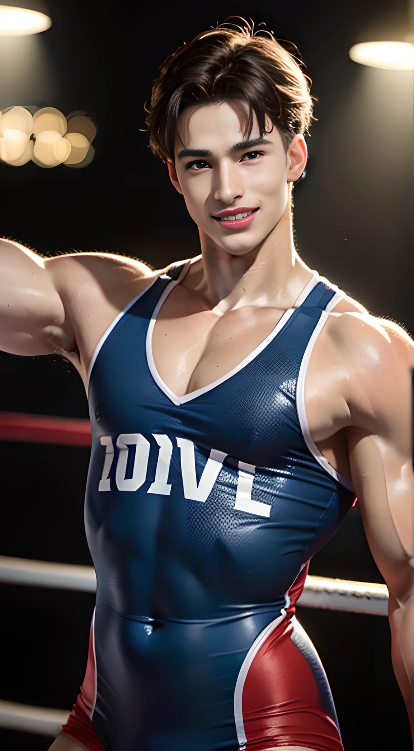 handsome man in his 20s, Pietro Boselli, mischievous smile,