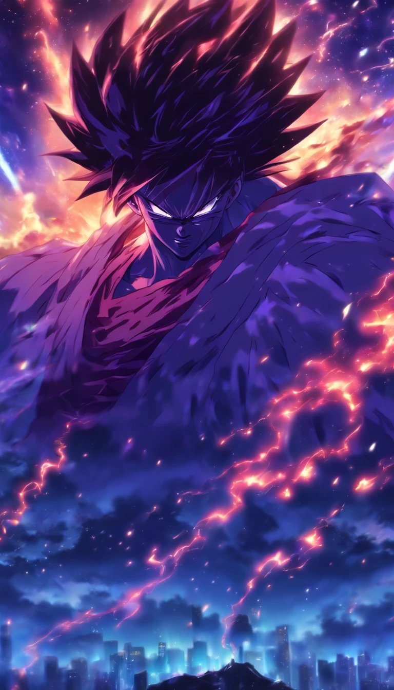 /imagine prompt: An angry man stands in front, A disdainful smile appeared at the corner of his mouth, There was mockery and dissatisfaction in his eyes, Dim sky and distant mountains in the background, ,32K, Best quality, Masterpiece, Super detail, High details, By Makoto Shinkai ,in the style of the stars art group xing xing, --niji 5"