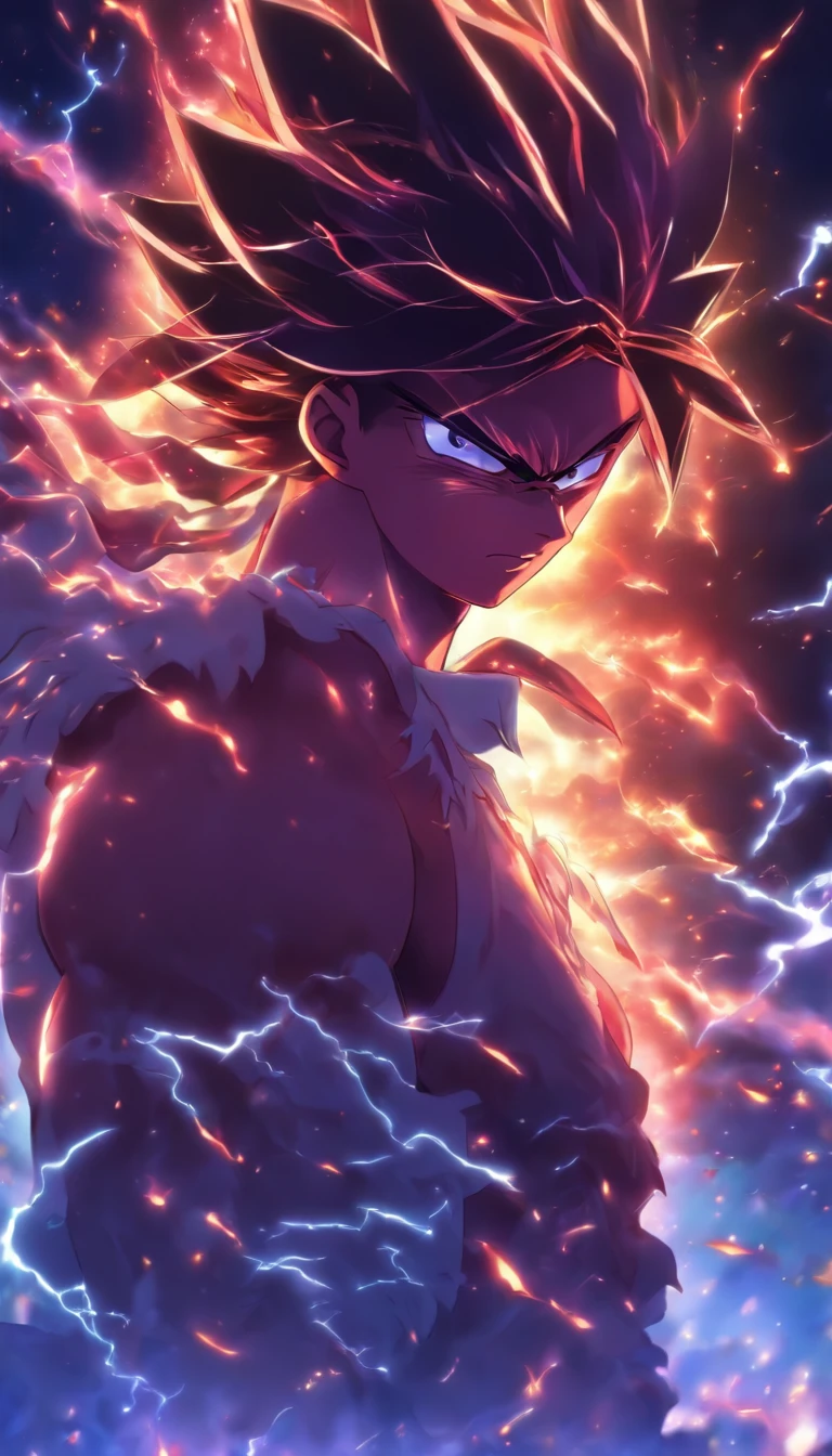 /imagine prompt: An angry man stood in front, A disdainful smile appeared at the corner of his mouth, There was mockery and dissatisfaction in his eyes, Dim sky and distant mountains in the background, ,32K, Best quality, Masterpiece, Super detail, High details, By Makoto Shinkai ,in the style of the stars art group xing xing, --niji 5"