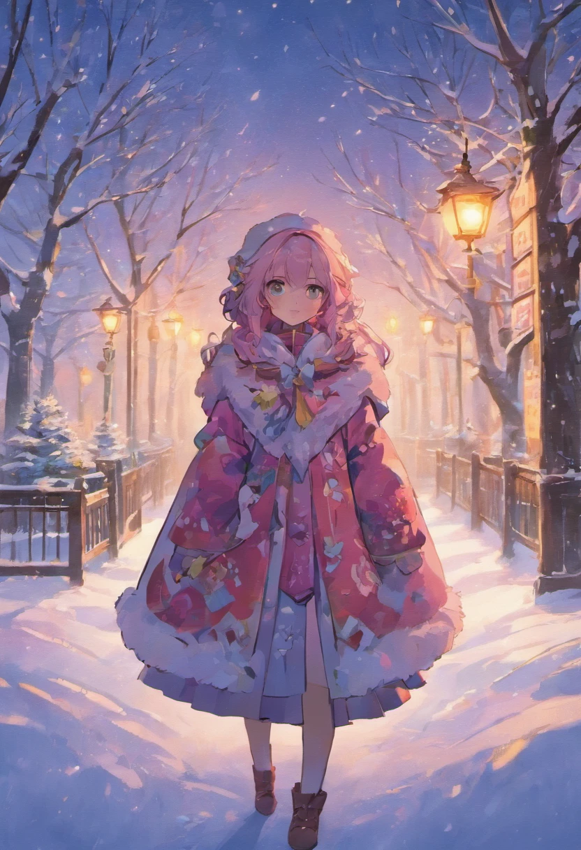 tmasterpiece,Best quality at best,high high quality,the Extremely Detailed CG Unity 8K Wallpapers,winter scene,Illustration style,santa,elk,sled,Oyuki,The entire scene is covered in snow。digital illustrations,复杂,Uptrend,pastel colour,oil painted,award winning photography,depth of fields,hdr,blooms,color difference,真实感,The is very detailed,trends in art station,CGSociety trends,复杂,high detal,dramatics