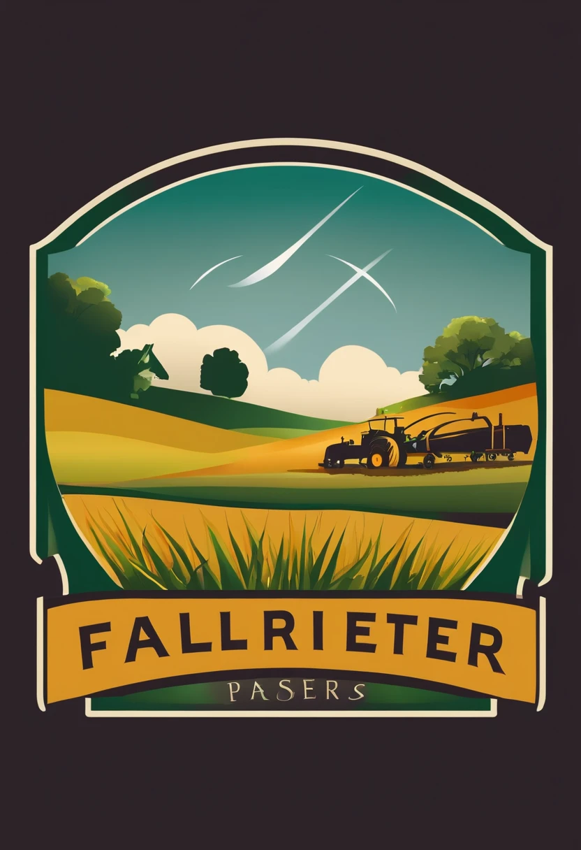 I need an idea for a logo for a fertilizer company that is simple and expresses agriculture by vector form