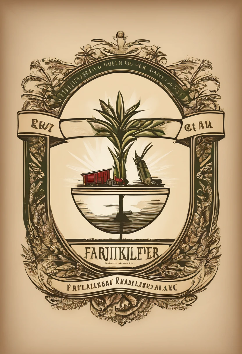 I need an idea for a logo for a fertilizer company that is simple and expresses agriculture by vector form real idea good lines