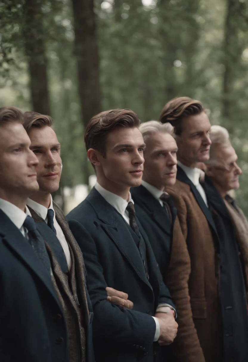 Five gentlemen