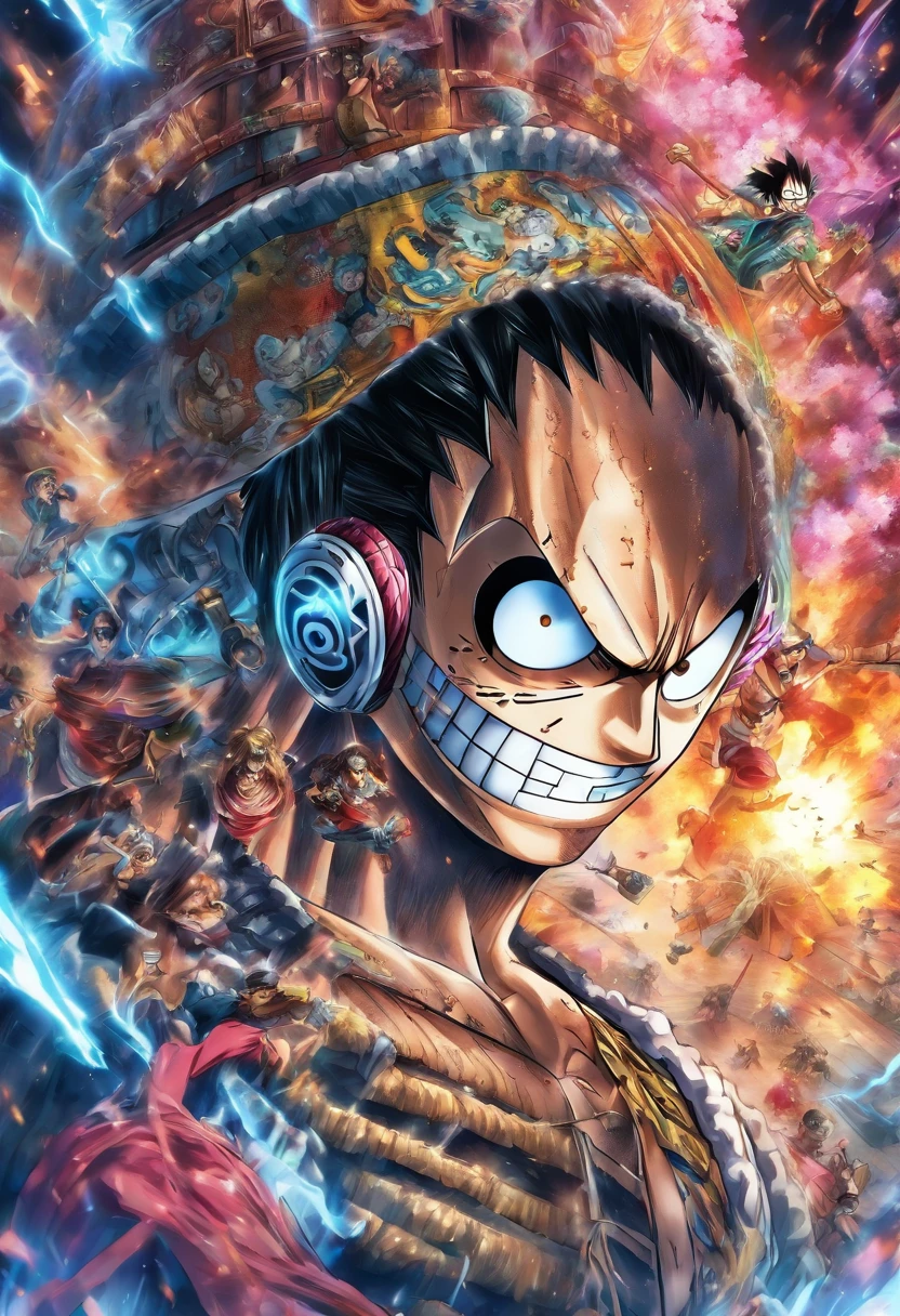 robot, One Piece style