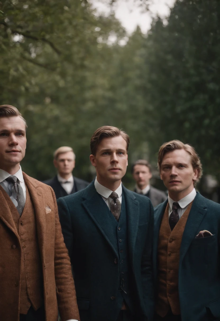 Five gentlemen