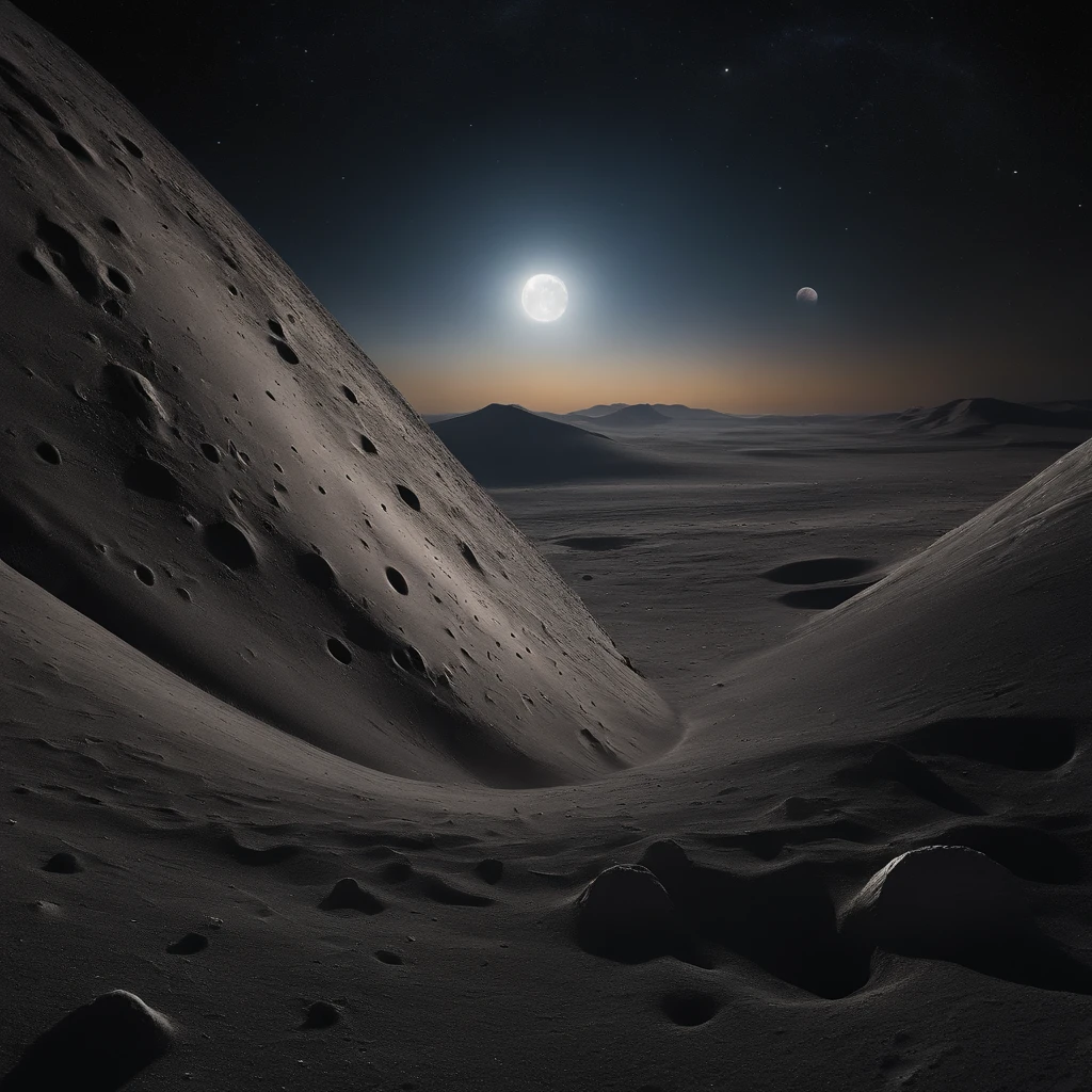 Master Parts、Superior Quality、superior image quality、The 8k quality、Beautiful pictures of the starry sky、magnifica、Arched Milky Way:1.25、Alafed view of Earth from the lunar surface:1.9, Lunar surface, space photo, on the moon, moon background, moon background, on the moon, Lunar soil, space photo, moonscape, Focus on the Moon, On Moon, Numerous craters, Huge Earth in the Sky