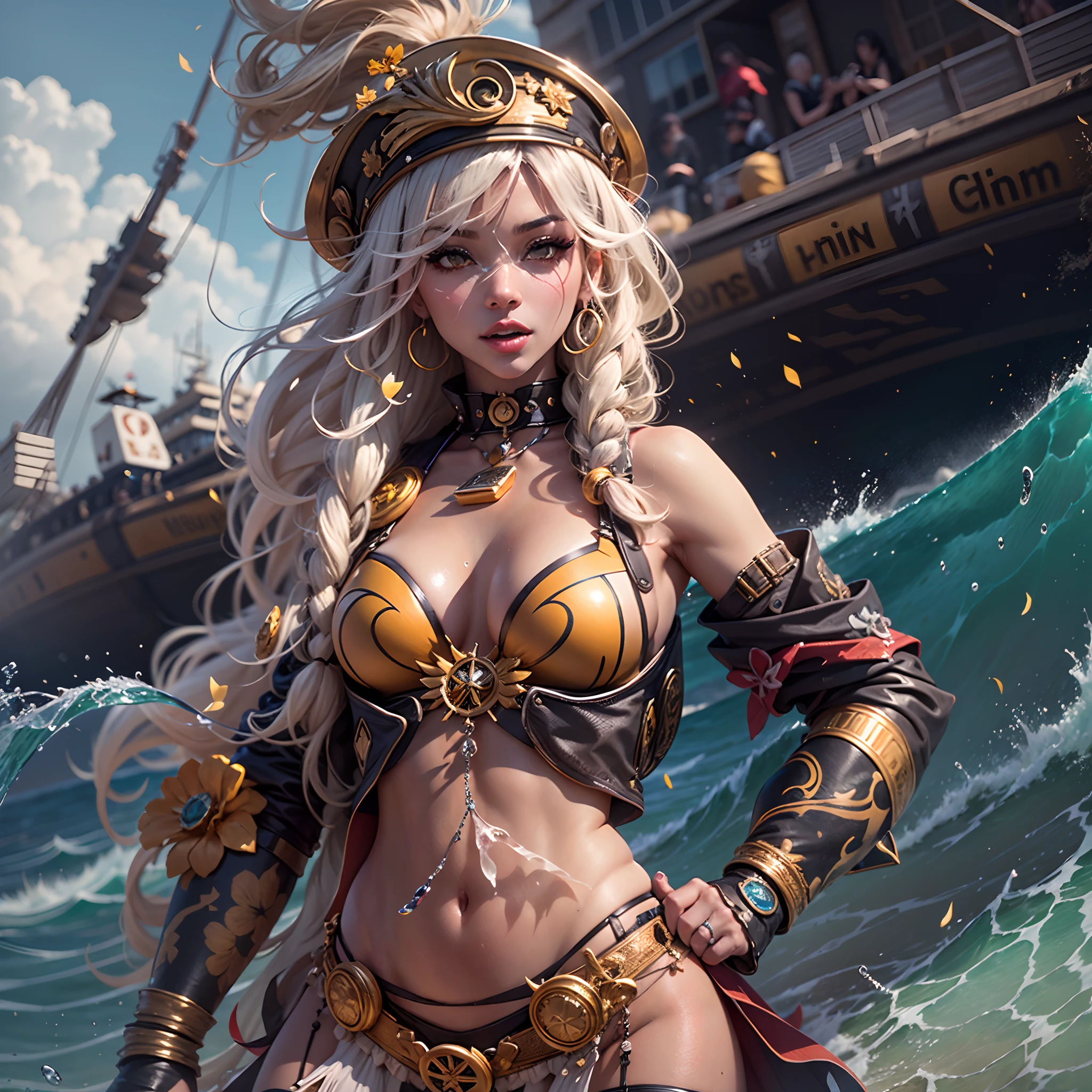 Sun epic Masterpiece Ocean waves Sea sunlight Goddess backlight Beach deep path wave_fluent beholder outdoor mounted_Surfboard oasis Suncraft Artificier hearth sundrop urban Equirectangular_360 "Armada" contre-jours paddle_board "Heavy Metal" sailing_ship Devastating Will-o'-the-wisp iota pixie sprite luminescence war battle mature female "luis Royo" dazzling surfing_wave_on-surfboard, Cosplay riders_flow richesse Amiral decorated "Nicki Minaj" Commander jukebox Pilots jacket cow-boy flag Earth tsunami ultra pro-Photorealistic optimal ultra_high_quality opengl-shaders ultra_high_detail accurate reflex ultra_high-resolution perfection graduates volumetric lightning improved Octane_rendues UHD XT3 64K 32K DSLR HDR UnrealEngine5 3dcg shadow Diva analogiques hairstyle dreads bangs extatiques symmetrical athletic african body skin tanmed suave cheekbones effects embarrassed glushes eye-liner saphirs saturate gorgeous dark beautiful eyes black pupils brown iris lazulis turquoise open mouth teeth (tongue droplet water drop of water) obvious smiles choke Floating Jacket Eccentric Cape Levitating Shoulders-Off Shirt Lace Clavicles White Papillotes embroidered leathers breasts reveal sideboob satin livid yellow orange corsait thick felt skirts matching bristles ample swinging spinels navel waist belt-chastity revealing heart diamond padlock silver agate pubis scarlet pubis-hairy indigo bristles protrusions silk Snap-lock tin gold garters thighs legs stainless steel boots gothic onyx, rubis summon milkweed floraison invoque viceroy magic incandescente creature CGSCOSITY butterfly Cristallines Wings (EOS R6 135mm 1/1250s f/2.8 ISO400) Monarch, Canon-ion flash blow glow opale impact, straight outfits armor heavy chrome flat rune lava bands population Tourmaline glyphe plasma cuivre "cyberpunk" background ship glass mirror monster Fire Blast Flame Engravings Chef-D' tattoo (par Michelangelo) Bruce_Weber sex girl naked nsfw varied multi etc.