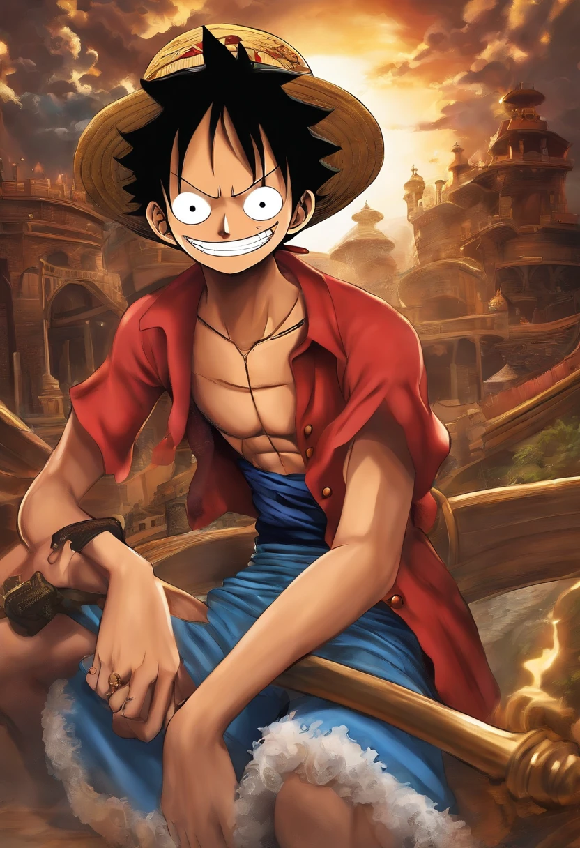 One Piece style,luffy,Five gears