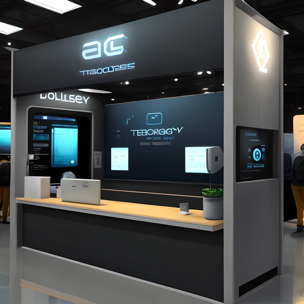 Technology atmosphere booth