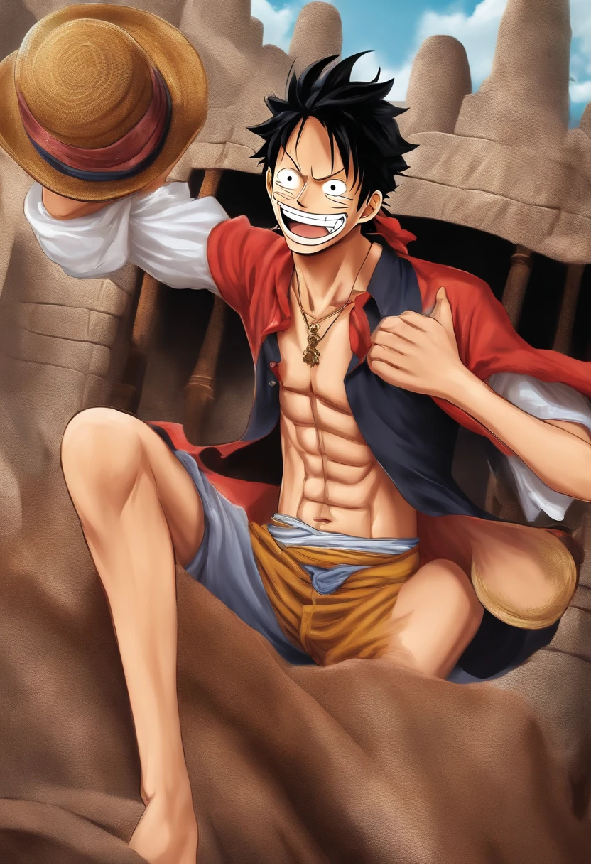 One Piece style，Luffy，Five-step status