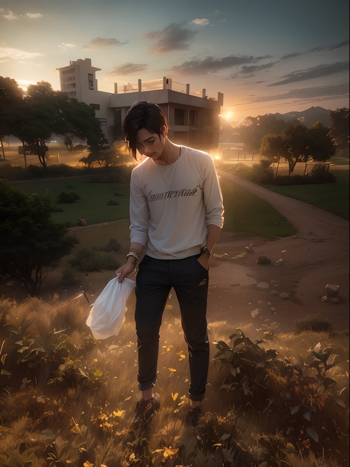 Edit pic to high look but don't change pic