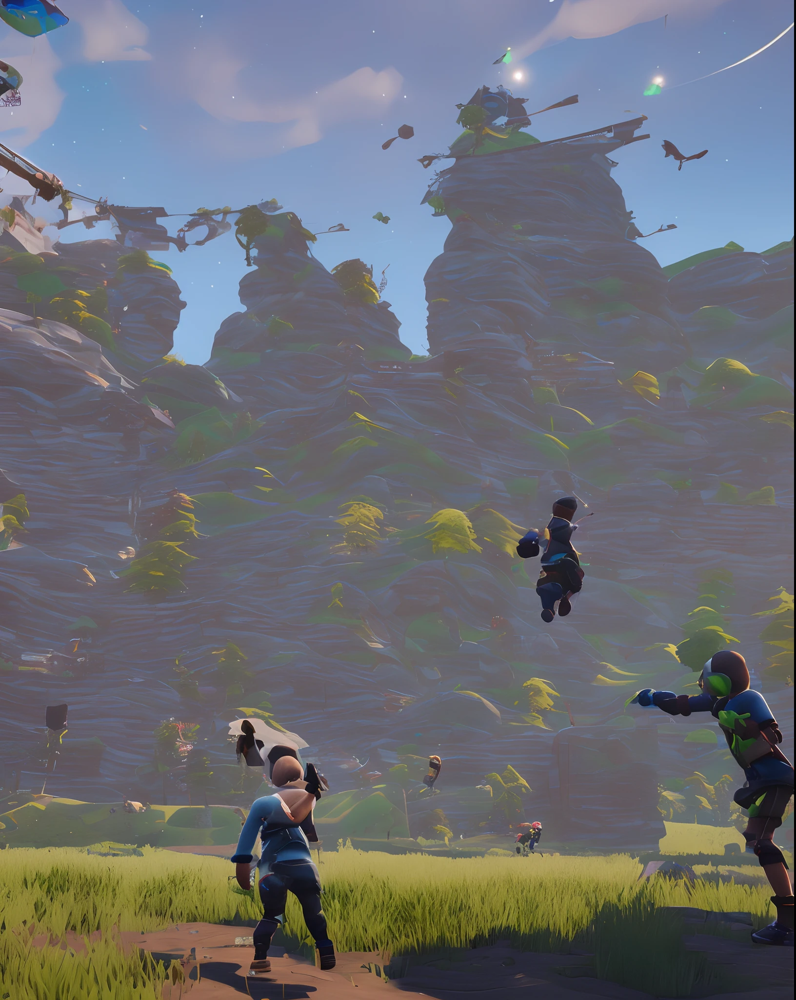 Un bambino grasso che gioca a fortnite