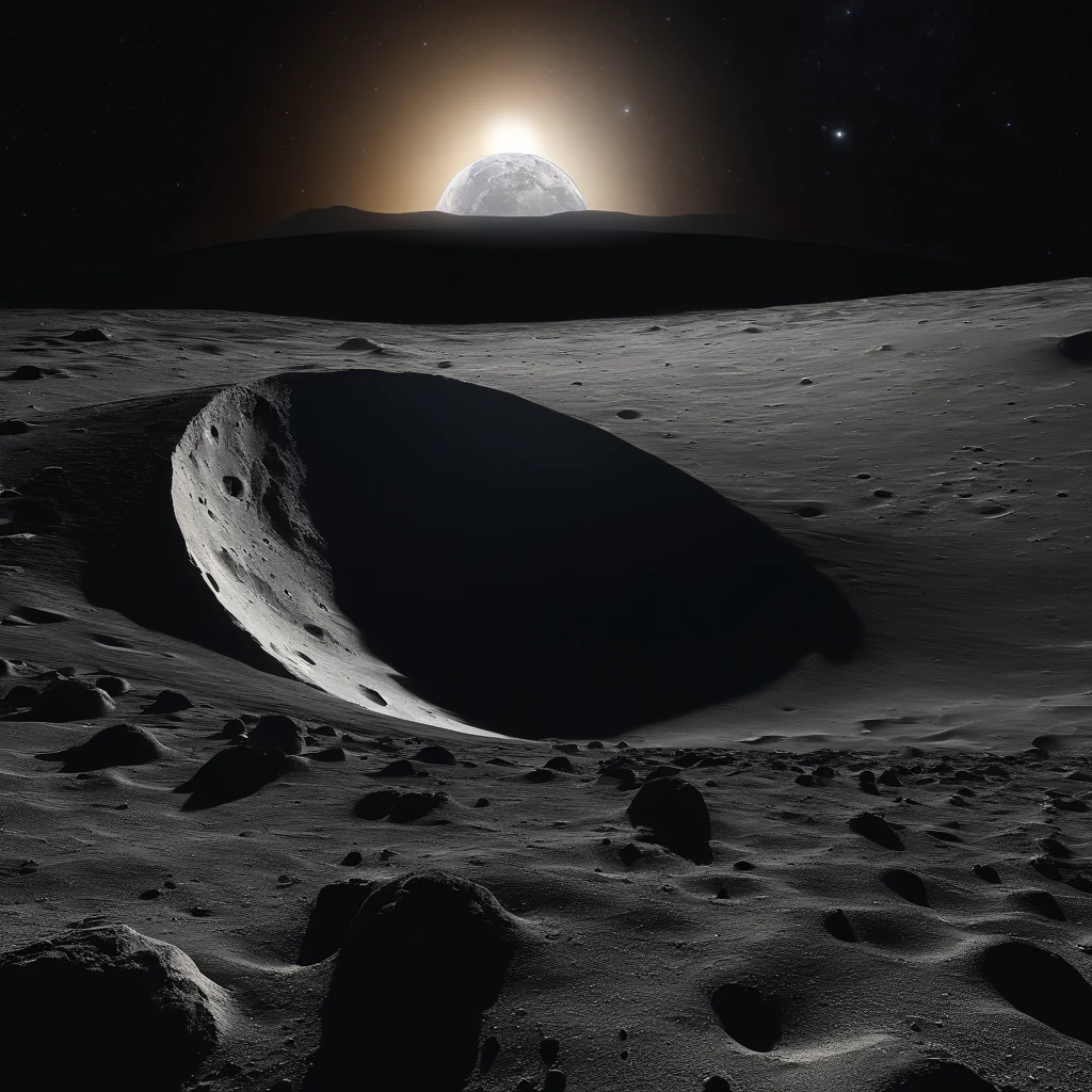 Master Parts、Superior Quality、superior image quality、The 8k quality、Beautiful pictures of the starry sky、magnifica、Arched Milky Way:1.25、Alafed view of Earth from the lunar surface:1.25, Lunar surface, space photo, on the moon, moon background, moon background, on the moon, Lunar soil, space photo, moonscape, Focus on the Moon, On Moon, Numerous craters, Seeing the Earth from the surface of the moon:1.9, big earth in the sky:1.9