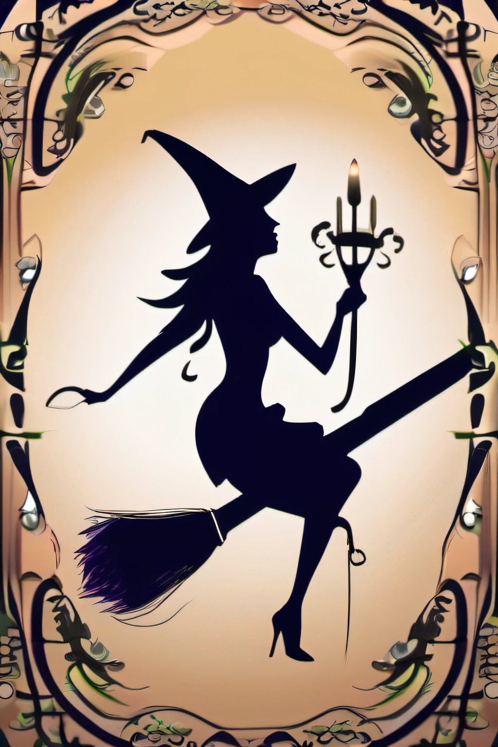 witch sitting on a broom with a hat and a wand, classical witch, witch, witchy, a witch, witch woman, beautiful witch female, beautiful female witch, witches, witch girl, scarry but bewitching, bright witch, portrait of a witch, mechanized witch girl, sky witch, cat witch, beautiful female wicked witch,, seductive pose, seductive look.