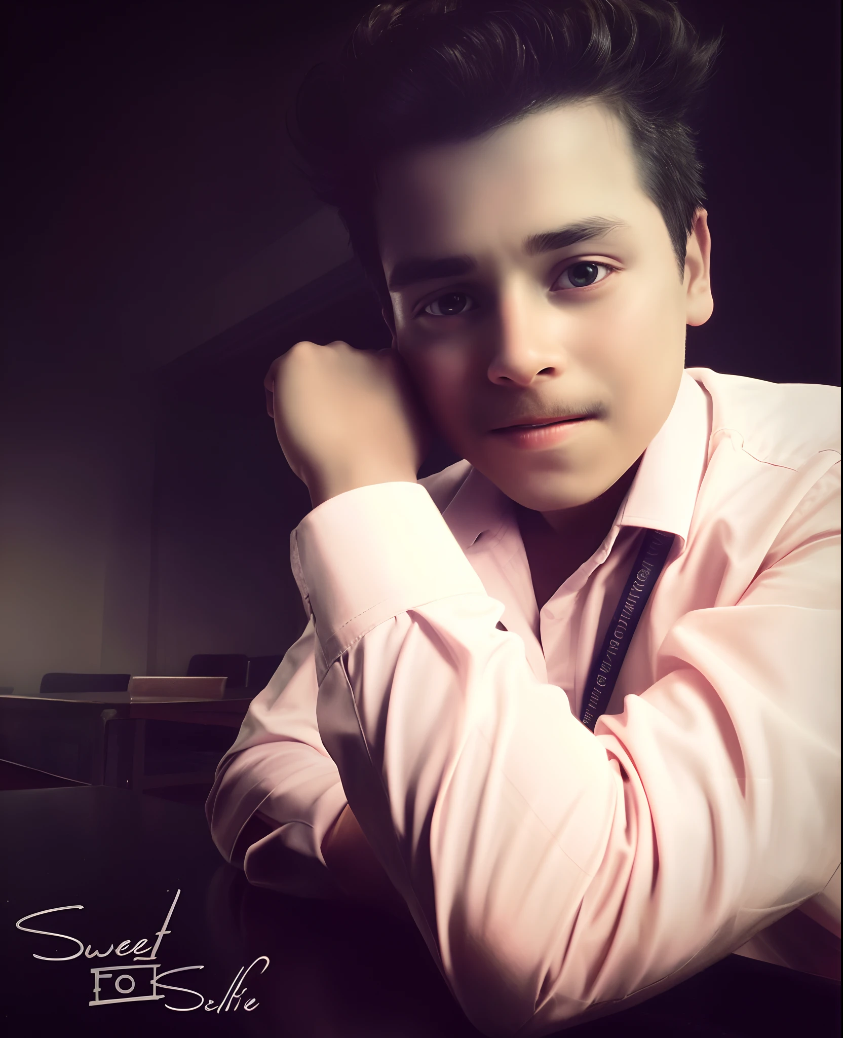 movie picture quality,style of disney animation,A little boy stands in a café with a cup of coffee in his hand,short detailed hair,Professional formal wear,Wore a pair of leather shoes,depth of fields,high light,Real light,Ray traching,oc rendered,Hyper-realistic,best qualtiy,8K,Works of masters,super-fine,Detailed pubic hair,Correct anatomy,sharp focus on eyes,Bokeh,Facial features are carefully depicted