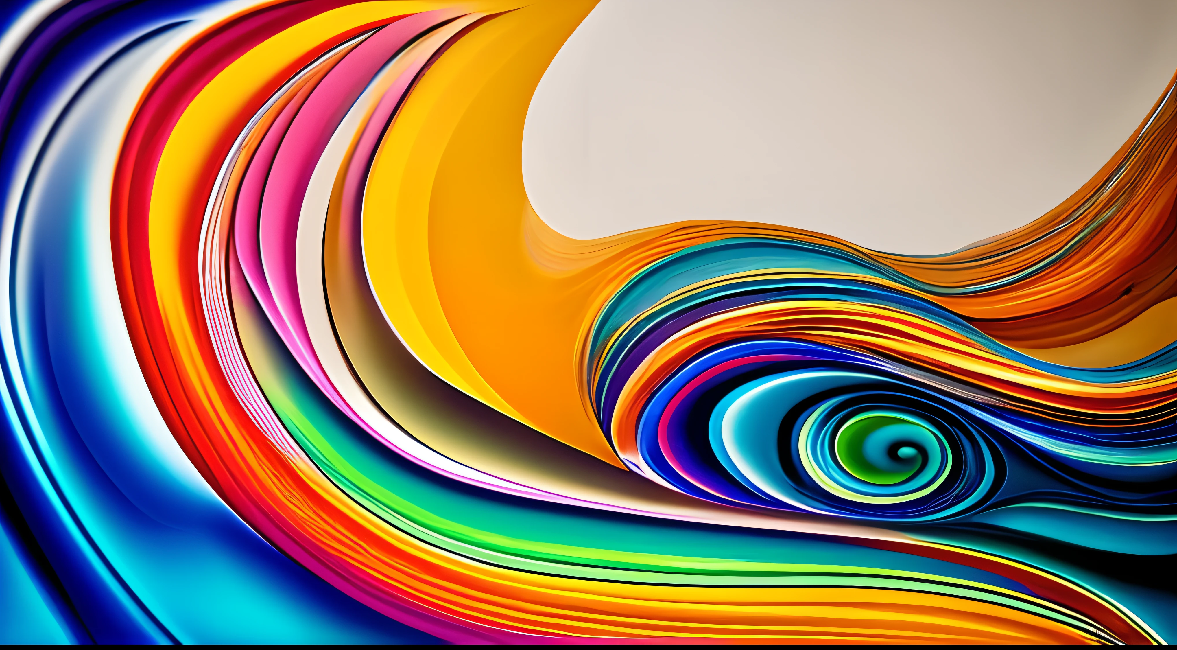 (Medusas flotando ).Crea una fascinante obra de arte abstracta con un enfoque en la fluidez y el movimiento. Utilice una paleta de colores rica y diversa, Blend tones seamlessly to evoke a sense of continuous movement. Explore the interplay between softness, Suave, Sharp shapes, Dynamic edges. Deja que los colores sangren y se mezclen, giving the impression of swirling currents or energetic vibrations. Incorporar elementos de la naturaleza, like gentle curves that resemble ocean waves, Vibrant bursts reminiscent of blooming flowers, or power lines that resemble gusts of wind. He fuses these natural motifs with abstract forms to create a harmonious and captivating composition..inspirandose en el arte de Alberto Severo. Embrace the idea of serendipity and spontaneity while allowing colors and shapes to take shape organically. Anima a la obra de arte a desarrollarse como un viaje, invitar al espectador a explorar e interpretar las profundidades del paisaje abstracto. This work of art should inspire a sense of wonder and fascination....., Atraer a los espectadores a su fascinante mundo de colores y formas. The blend of abstraction and nature will transport observers to a realm of imagination and excitement.........., leaving a lasting impression of beauty and creativity