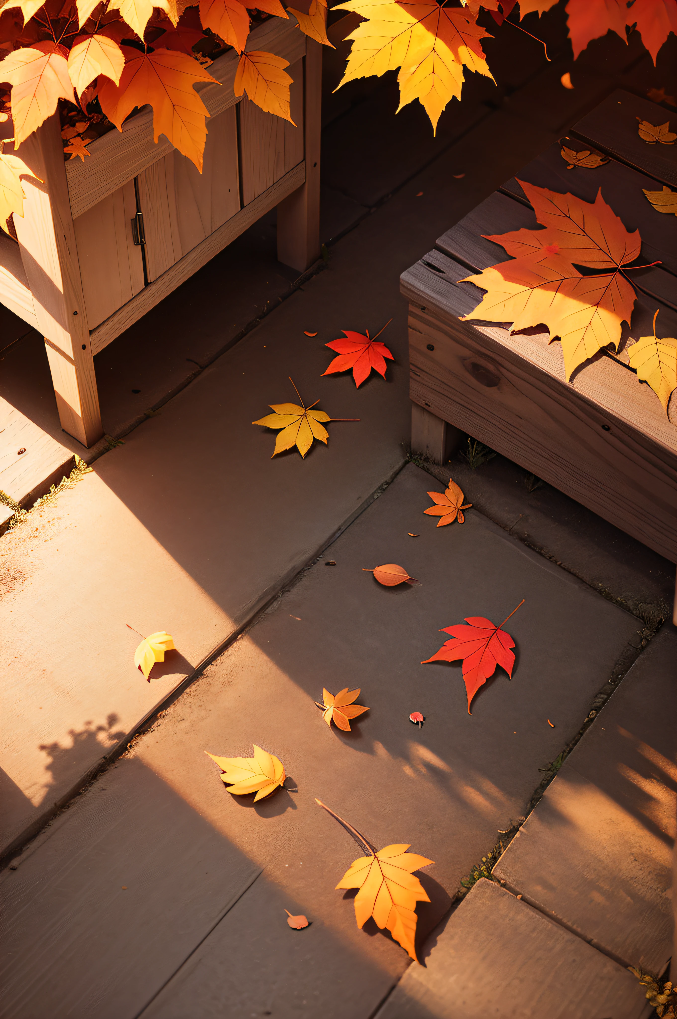Autumn leaves
