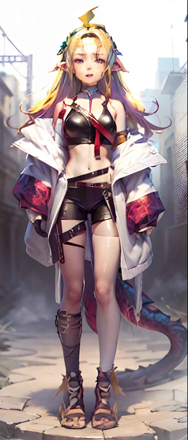 long hair,big breasts,full body,Wear a sexy outfit.,