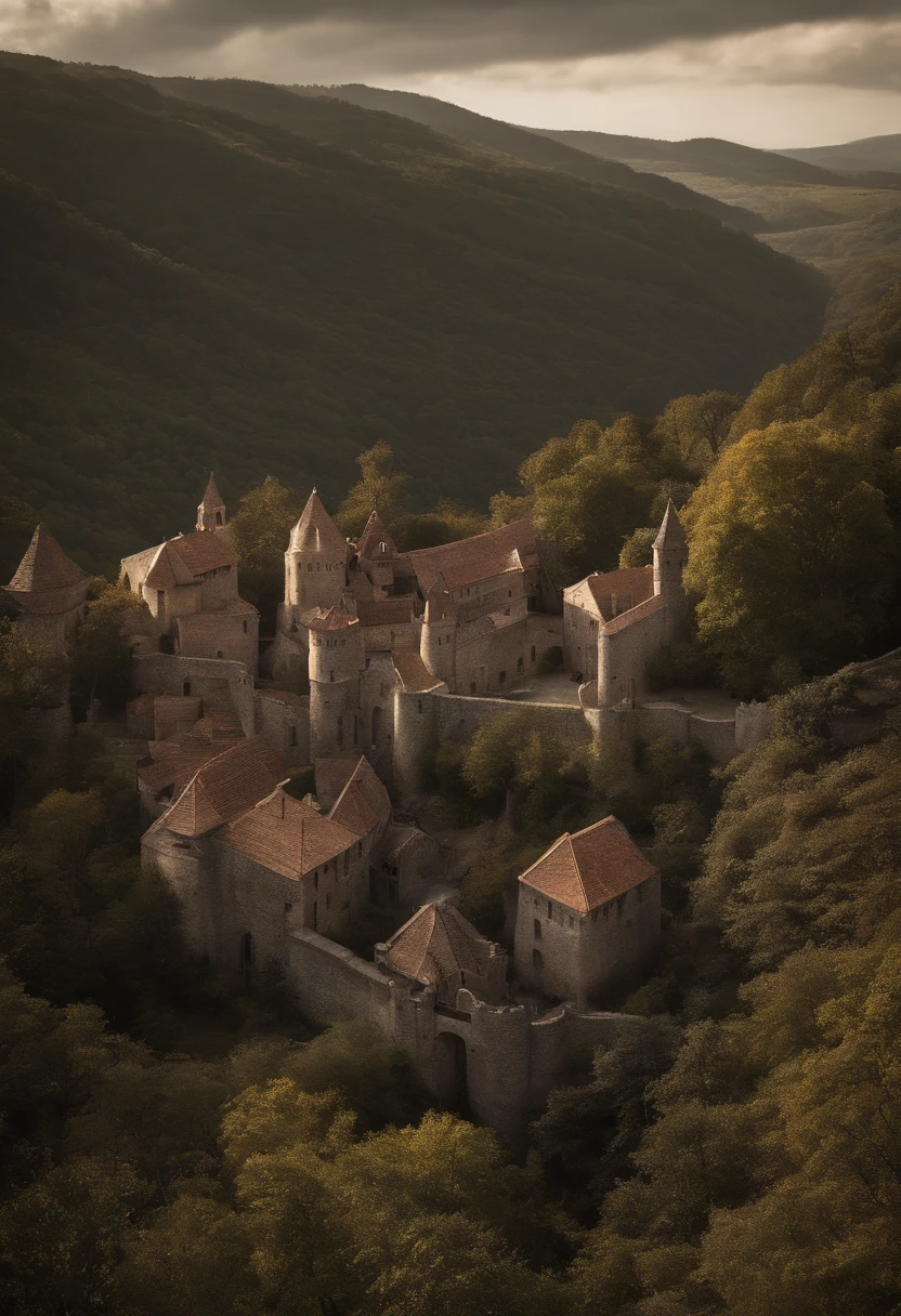 city ​​of Phandalin forgotten realms, lost mine of Phandelver, dnd 5e, medieval city