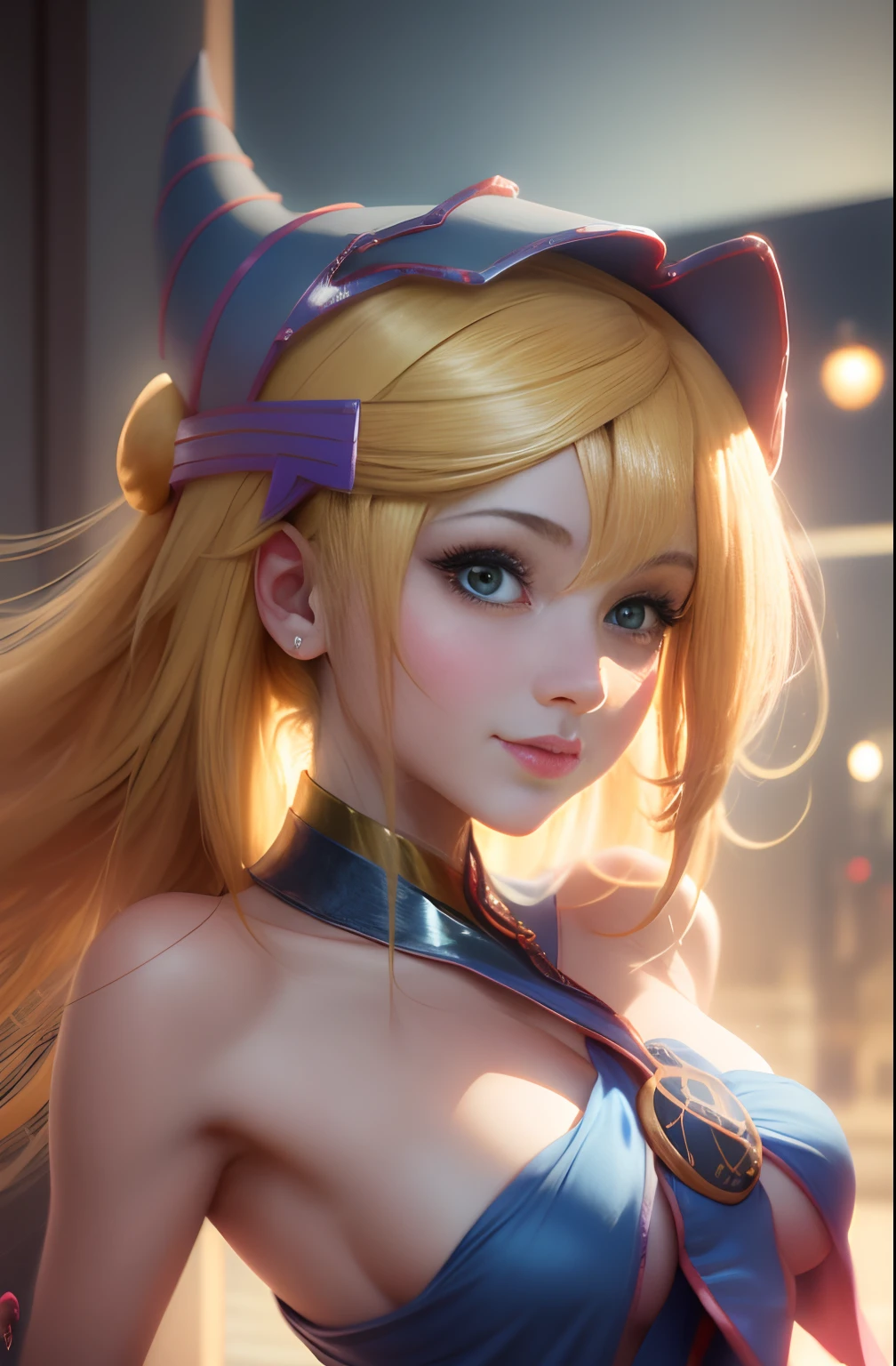 obra maestra, La mejor calidad, Maga Oscura, 1chica en, solamente, sin ropa, desnuda, La luna marinera, Tsukino Usagi, una rubia, Magical Girl, ojos azules, visible intimate part, red neckerchief, guantes de codo,precioso-precioso:1.5,15 years , una sonrisa, El trasfondo es el universo(Excelentes detalles、outstanding lighting、wide angle), Mostrar bragas:1.1,Colas gemelas de bollo muy largas:1,5,Joya Roja:1.2,pecho enorme, tetas grandes, Cintura delgada, desnuda. Nude