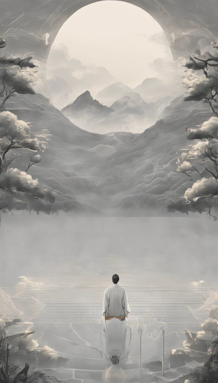 unmanned , outdoors , night , dream ,( dense fog :1.4), circular moon , mountain , river , the golden bough , sky , gold decoration ,
( minimalism :1.4), chinese classical art , yellow long upper shan , movie poster , a minimalist background ,3D, clean screen ,
Best quality , perfect lighting , Masterpiece , Official art ,8k, wallpar
huge filesize , huge file size , super Detailed , oc renderer ,
symmetrical shopping ,
people , male , female , hand , feet , fingering through clothes , face , head , logo , text , blurry , low quality , bad anatomy , sketches , lowres , normal quality , monochrome , grayscale , worstquality , signature , waterma cropped , bad proportions , out of focus , username , NSFW ,
