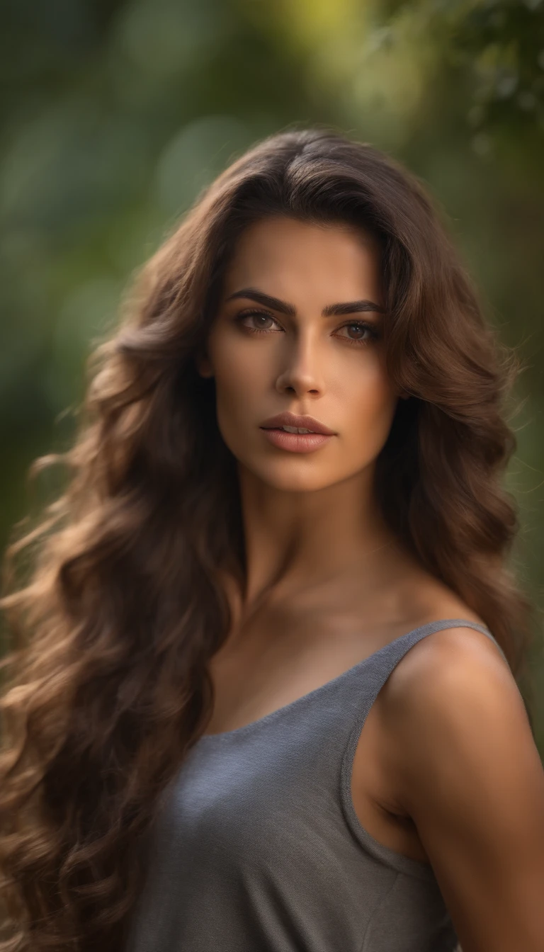(best quality,4k,8k,Alto,master part:1.2),ultra-detalhado,(Realistic,fotorrealista,photo-realistic:1.37),macho,Homem de 26 anos,barba detalhada,piercing gaze at the camera,olhos bonitos,olhos expressivos,natural sunlight,sombras sutis,maxilar forte,olhar intenso,cabelos escuros,poses elegantes,confident expression,studio lighting,foco nítido,vivid colors,Bokeh,fotografia de retrato