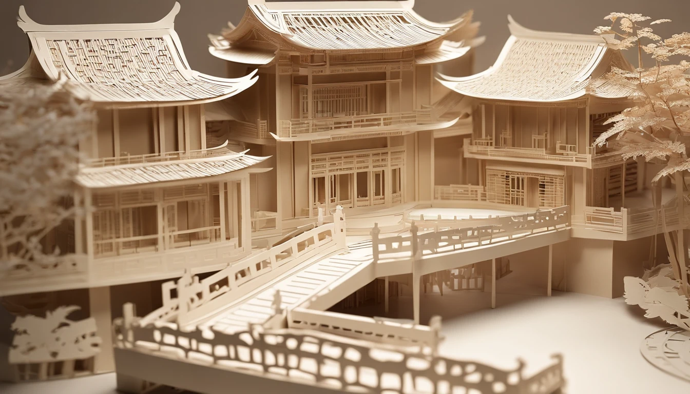 (isometry:1.5),1 Chinese house model,1 pond,lotuses,(white backgrounid:1.2,),panoramic photo,globalillumination,(Ray traching,hdr,unreal render,Rational design,tmasterpiece,best qualtiy,hyper HD,cinmatic lighting)