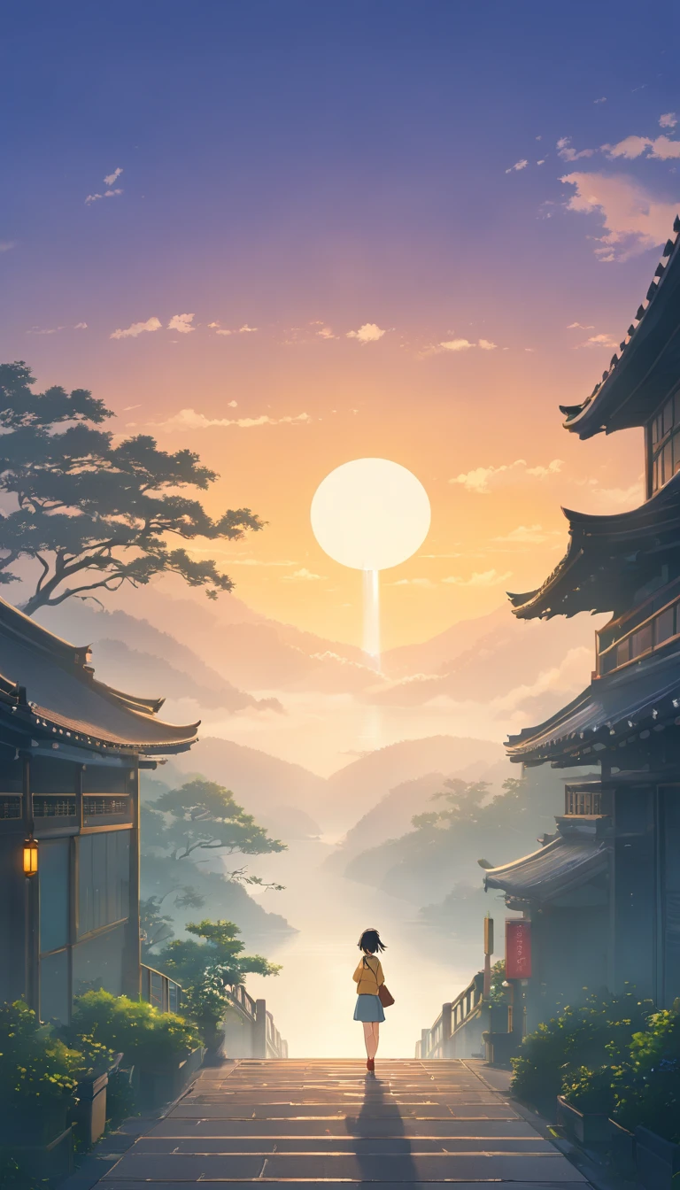 unmanned , outdoors , night , dream ,( dense fog :1.4), circular moon , mountain , river , the golden bough , sky , gold decoration ,
( minimalism :1.4), chinese classical art , yellow long upper shan , movie poster , a minimalist background ,3D, clean screen ,
 Best quality , perfect lighting , Masterpiece , Official art ,8k, wallpar 
 huge filesize , huge file size , super Detailed , oc renderer ,
 symmetrical shopping ,