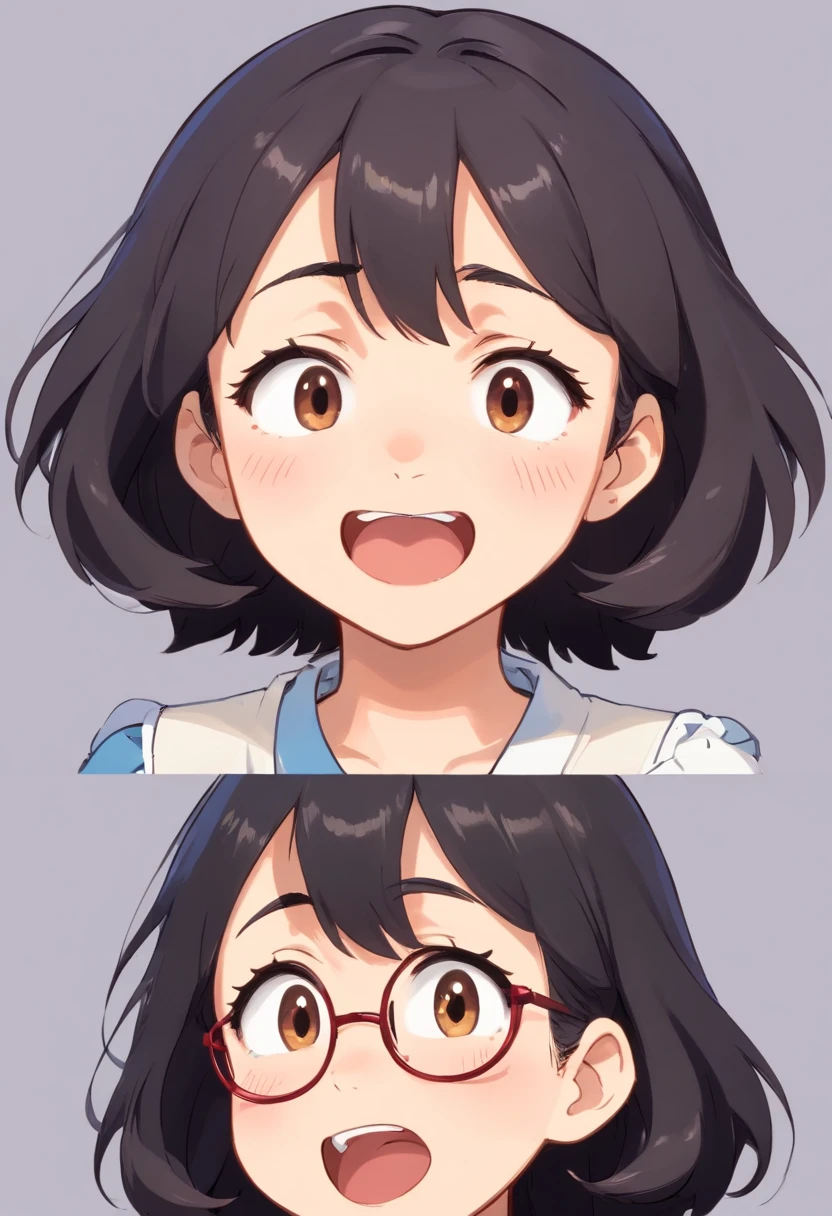 Cute girl avatar,Emoji pack,
Looking forward to your participation
dconrt nytwotoosersesoteos
,(9 emojis,emoj
(beret)
gauges,Align arrangement),9 poses and expressions (grieves,astonishment,having fun,exhilarated,big laughter,tender
angry,doubt,Touch your head,Sell moe,wait) ,Anthropomorphic style,Disney style,black
stroke,differentemotions,9 poses and expressions,8K