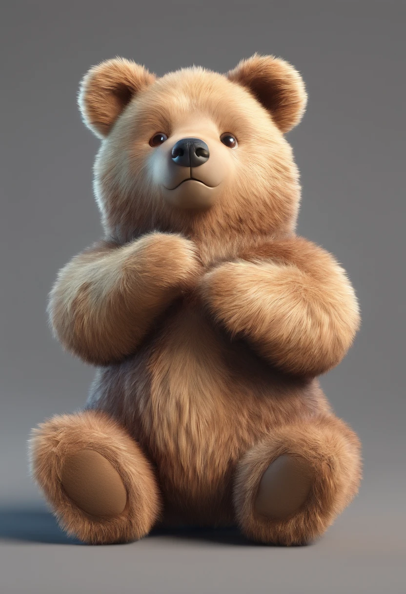 Cute little bear cub