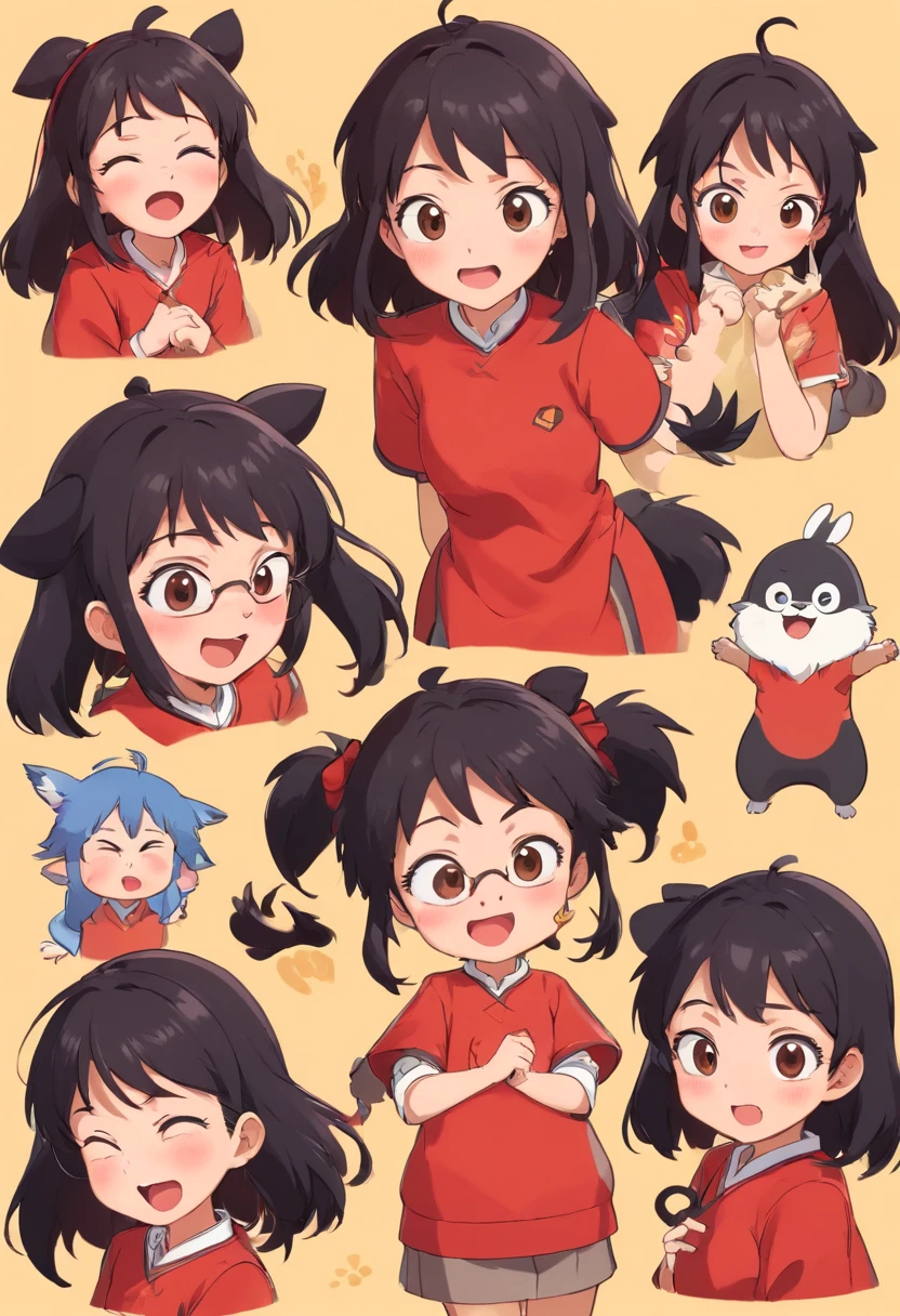 Cute girl avatar,Emoji pack,
Looking forward to your participation
dconrt nytwotoosersesoteos
,(9 emojis,emoj
(beret)
gauges,Align arrangement),9 poses and expressions (grieves,astonishment,having fun,exhilarated,big laughter,tender
angry,doubt,Touch your head,Sell moe,wait) ,Anthropomorphic style,Disney style,black
stroke,differentemotions,9 poses and expressions,8K