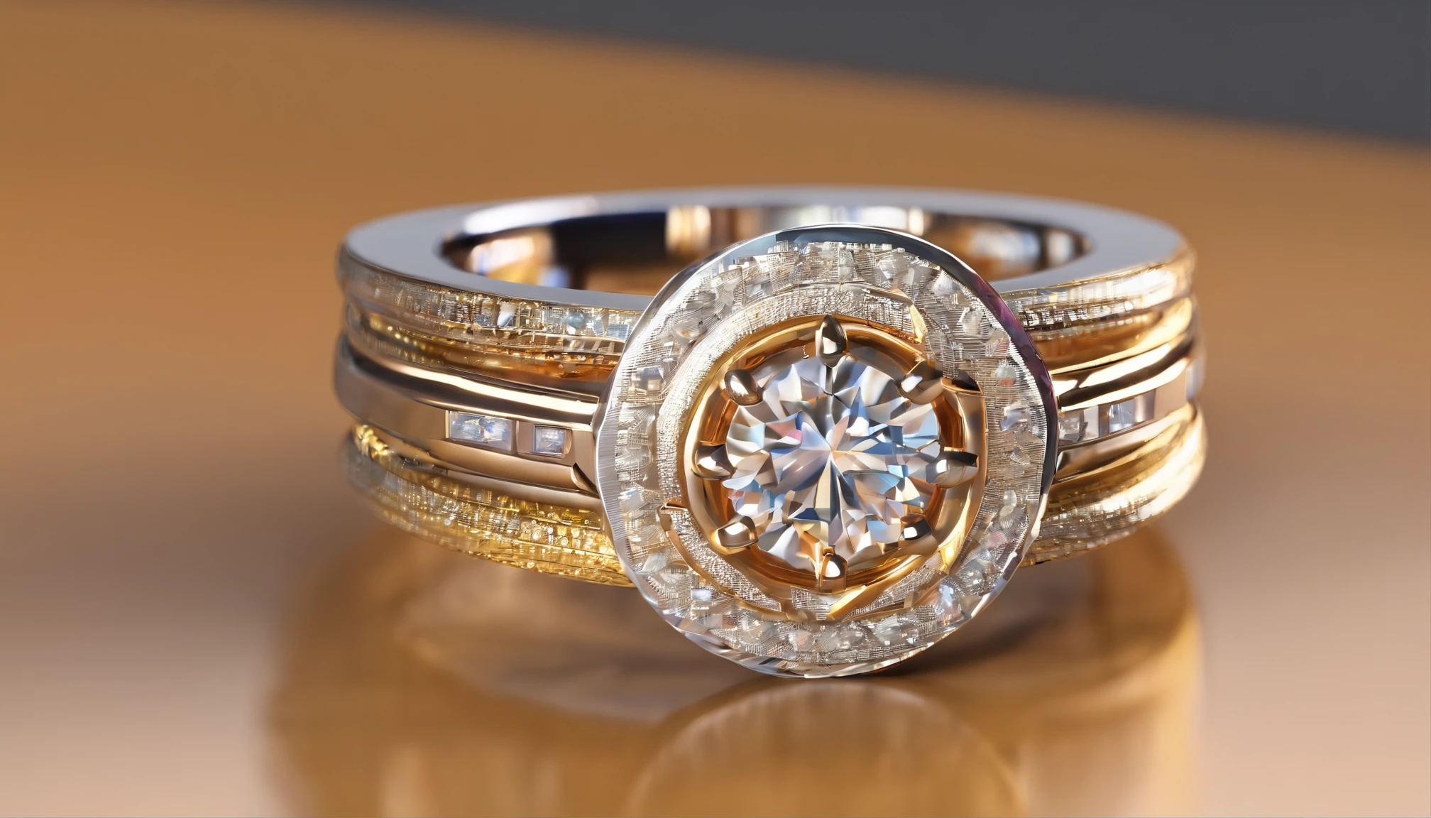 male jewellery, unique, stunning, 3D Render