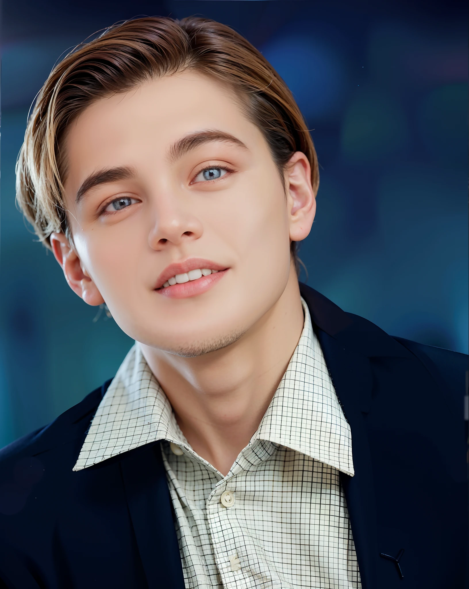High quality image, masterpiece, detailed hair texture, detailed skin texture, detailed cloth texture, 8k, ultra detailed skin texture, skin pores, portrait of a man, wearing suits