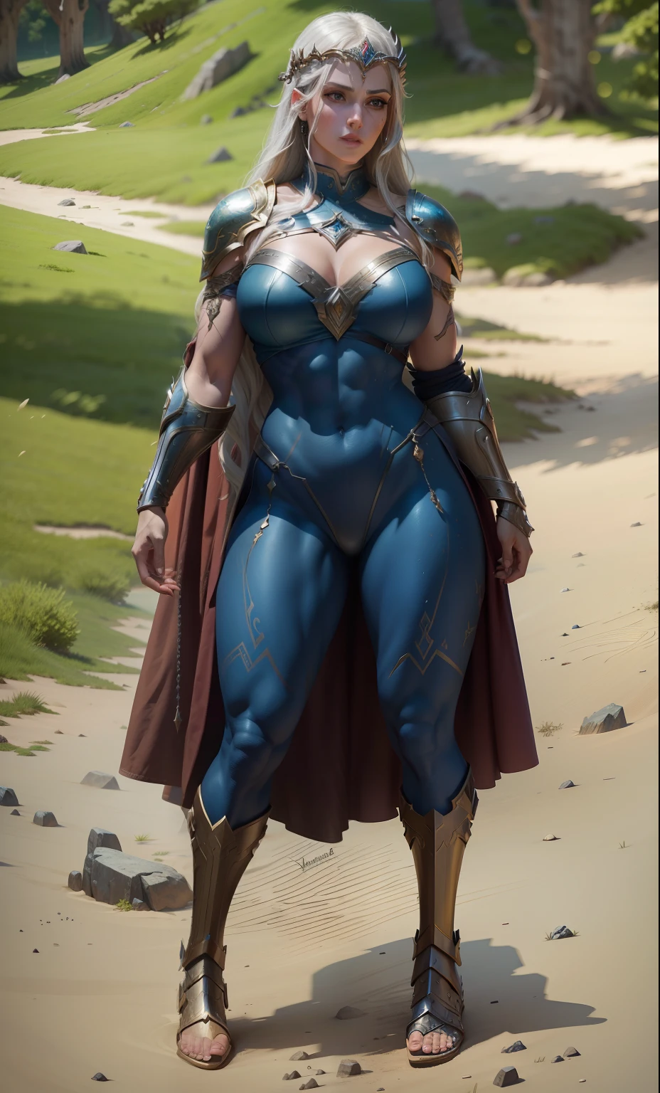 Asgard,valkyrie,Senhora Cavaleiro,Anatomia correta,epic fantasy digital art,tmasterpiece,8k,high-definition resolution,desenho detalhado,Qulidade Superior,, Epic composition, músculous body