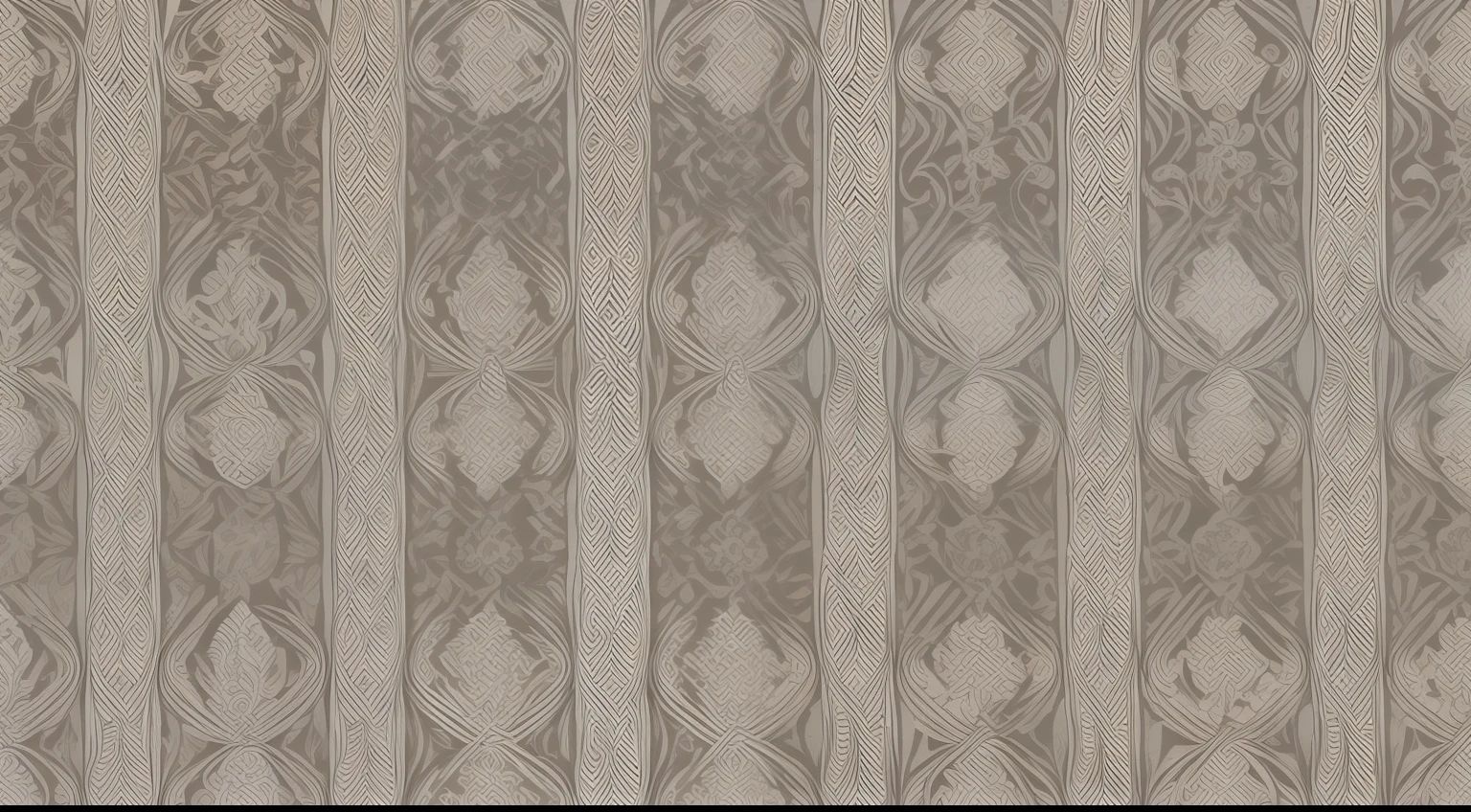 Um design de costura celta com um fundo preto e branco, intricate pattern, geometric pattern, celtic knotwork, abstract pattern, geometric ornament, fundo intrincado, We Celts, Cota de malha, seamless pattern, monochrome background, Fundo preto e branco, intertwined full body view, Perfeita, symmetrical pattern, geometric, Ornate geometric patterns, vetor preto e branco, textura sem costura