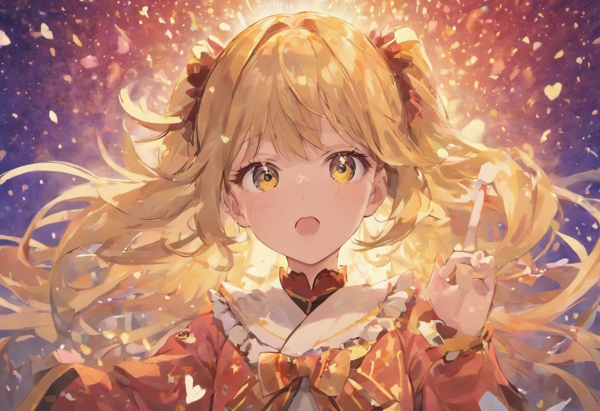 Idol, oshi no Ko, There, idol, masterpiece, detailed eyes, heart shaped eyes